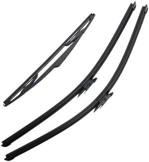 Silbak Wiper Blade Set compatible with Volvo XC90 2012-2014, Front and Rear 3-Piece, Driver 24 in, Passenger 22 in, Rear 14 in Silbak Wiper Blade Set compatible with Volvo XC90 2012-2014, Front and Rear 3-Piece, Driver 24 in, Passenger 22 in, Rear 14 in
