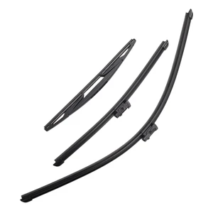 Silbak Wiper Blade Set compatible with Subaru Crosstrek 2018-2023, Front and Rear 3-Piece, Driver 26 in, Passenger 16 in, Rear 13 in Silbak Wiper Blade Set compatible with Subaru Crosstrek 2018-2023, Front and Rear 3-Piece, Driver 26 in, Passenger 16 in, Rear 13 in