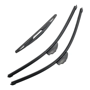 Silbak Wiper Blade Set compatible with Nissan Armada 2004-2015, Front and Rear 3-Piece, Driver 24 in, Passenger 22 in, Rear 13 in Silbak Wiper Blade Set compatible with Nissan Armada 2004-2015, Front and Rear 3-Piece, Driver 24 in, Passenger 22 in, Rear 13 in