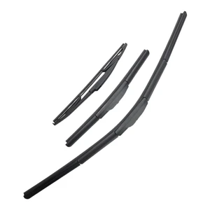 Silbak Wiper Blade Set compatible with Toyota Corolla HB Hatchback 2019-2022, Front and Rear 3-Piece, Driver 28 in, Passenger 14 in, Rear 12 in Silbak Wiper Blade Set compatible with Toyota Corolla HB Hatchback 2019-2022, Front and Rear 3-Piece, Driver 28 in, Passenger 14 in, Rear 12 in