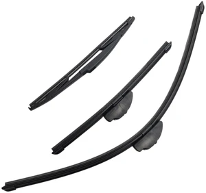 Silbak Wiper Blade Set compatible with Toyota Corolla HB Hatchback 2023-2027, Front and Rear 3-Piece, Driver 28 in, Passenger 14 in, Rear 12 in Silbak Wiper Blade Set compatible with Toyota Corolla HB Hatchback 2023-2027, Front and Rear 3-Piece, Driver 28 in, Passenger 14 in, Rear 12 in