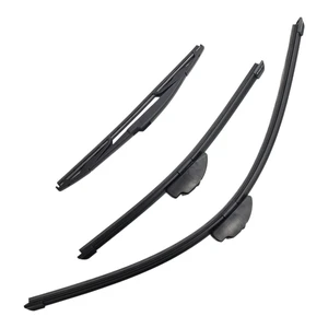 Silbak Wiper Blade Set compatible with Lexus UX 2019-2026, Front and Rear 3-Piece, Driver 26 in, Passenger 16 in, Rear 12 in Silbak Wiper Blade Set compatible with Lexus UX 2019-2026, Front and Rear 3-Piece, Driver 26 in, Passenger 16 in, Rear 12 in