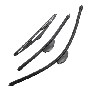 Silbak Wiper Blade Set compatible with Hyundai Tucson 2010-2015, Front and Rear 3-Piece, Driver 24 in, Passenger 16 in, Rear 12 in Silbak Wiper Blade Set compatible with Hyundai Tucson 2010-2015, Front and Rear 3-Piece, Driver 24 in, Passenger 16 in, Rear 12 in