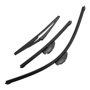 Silbak Wiper Blade Set compatible with Honda Civic Si HB 2002-2005, Front and Rear 3-Piece, Driver 24 in, Passenger 14 in, Rear 12 in Silbak Wiper Blade Set compatible with Honda Civic Si HB 2002-2005, Front and Rear 3-Piece, Driver 24 in, Passenger 14 in, Rear 12 in