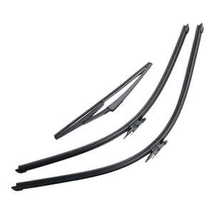 Silbak Wiper Blade Set compatible with Ford C-Max Hybrid 2013-2018, Front and Rear 3-Piece, Driver 28 in, Passenger 25 in, Rear 12 in Silbak Wiper Blade Set compatible with Ford C-Max Hybrid 2013-2018, Front and Rear 3-Piece, Driver 28 in, Passenger 25 in, Rear 12 in