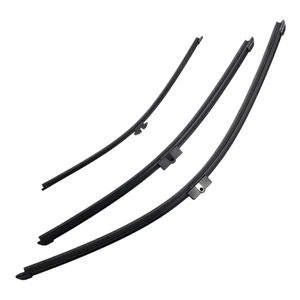 Silbak Wiper Blade Set compatible with BMW X5 E70 2007-2011, Front and Rear 3-Piece, Driver 24 in, Passenger 20 in, Rear 15 in Silbak Wiper Blade Set compatible with BMW X5 E70 2007-2011, Front and Rear 3-Piece, Driver 24 in, Passenger 20 in, Rear 15 in
