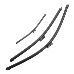 Silbak Wiper Blade Set compatible with Ford Mustang Mach-E 2025-2028, Front and Rear 3-Piece, Driver 24 in, Passenger 20 in, Rear 11 in Silbak Wiper Blade Set compatible with Ford Mustang Mach-E 2025-2028, Front and Rear 3-Piece, Driver 24 in, Passenger 20 in, Rear 11 in