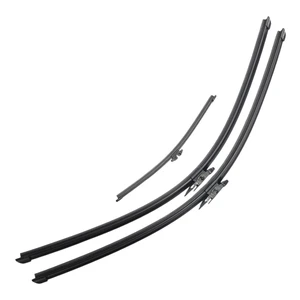 Silbak Wiper Blade Set compatible with Ford Escape 2013-2016, Front and Rear 3-Piece, Driver 28 in, Passenger 28 in, Rear 11 in Silbak Wiper Blade Set compatible with Ford Escape 2013-2016, Front and Rear 3-Piece, Driver 28 in, Passenger 28 in, Rear 11 in