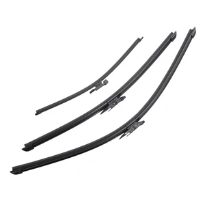 Silbak Wiper Blade Set compatible with BMW X1 E84 2013-2015, Front and Rear 3-Piece, Driver 24 in, Passenger 19 in, Rear 13 in Silbak Wiper Blade Set compatible with BMW X1 E84 2013-2015, Front and Rear 3-Piece, Driver 24 in, Passenger 19 in, Rear 13 in