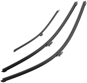 Silbak Wiper Blade Set compatible with Mercedes-Benz GLB 2024-2026, Front and Rear 3-Piece, Driver 24 in, Passenger 21 in, Rear 11 in Silbak Wiper Blade Set compatible with Mercedes-Benz GLB 2024-2026, Front and Rear 3-Piece, Driver 24 in, Passenger 21 in, Rear 11 in