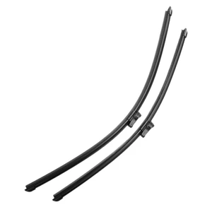Silbak Wiper Blade compatible with Audi R8 2017-2023, Front Set of Two, Driver Side 24 in (600 mm), Passenger Side 22 in (550 mm), Muson Pro Premium Flat Silbak Wiper Blade compatible with Audi R8 2017-2023, Front Set of Two, Driver Side 24 in (600 mm), Passenger Side 22 in (550 mm), Muson Pro Premium Flat