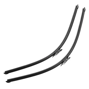 Silbak Wiper Blade compatible with Audi Q7 2007-2010, Front Set of Two, Driver Side 26 in (650 mm), Passenger Side 26 in (650 mm), Muson Pro Flat Wiper Blades Silbak Wiper Blade compatible with Audi Q7 2007-2010, Front Set of Two, Driver Side 26 in (650 mm), Passenger Side 26 in (650 mm), Muson Pro Flat Wiper Blades