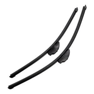Silbak Wiper Blade compatible with Chrysler Sebring Convertible 2007-2010, Muson Pro Premium Flat Front 2-Set, Driver Side 24 in (600 mm), Passenger Side 22 in (550 mm) Silbak Wiper Blade compatible with Chrysler Sebring Convertible 2007-2010, Muson Pro Premium Flat Front 2-Set, Driver Side 24 in (600 mm), Passenger Side 22 in (550 mm)