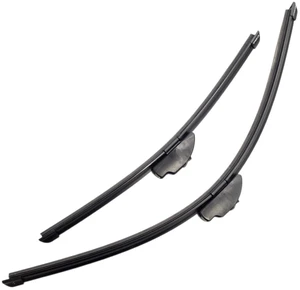 Silbak Muson PRO Premium Flat Wiper Blade Set, Compatible with Toyota Sienna 2003-2009, Front Driver Side 26 in (650 mm) Passenger Side 19 in (480 mm)