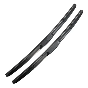 MAXTEL Wiper Blade compatible with Chevrolet Corvette C6 2005-2013, Front Set of Two, Driver Side 21 in (530 mm), Passenger Side 21 in (530 mm)
