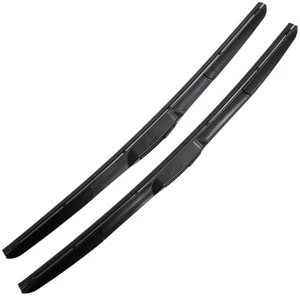MAXTEL Wiper Blade Set compatible with Dodge Dakota 2004-2007, Front 2-Piece, Driver 21 in, Passenger 20 in