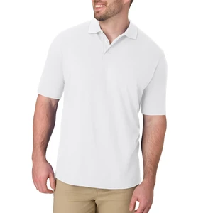 mens Short Sleeve X-temp W/ Freshiq Polo Shirt, White, X-Large US mens Short Sleeve X-temp W/ Freshiq Polo Shirt, White, X-Large US