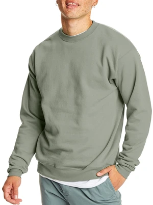 Men's EcoSmart Sweatshirt, stonewashed green, Medium Men's EcoSmart Sweatshirt, stonewashed green, Medium