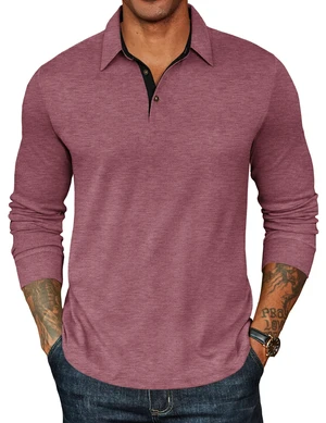 Mens Polo Shirts Long Sleeve Casual Polo Shirts Button Down Shirts | Casual,Button Collar,Lightweight,Classic Basic,Soft fabric,Breathable Mens Polo Shirts Long Sleeve Casual Polo Shirts Button Down Shirts | Casual,Button Collar,Lightweight,Classic Basic,Soft fabric,Breathable