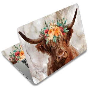 Laptop Skin Sticker Highland Cow Laptop Notebook Decals | Personalized Universal Computer Wrap Vinyl Skin Stickers Cover Art Decal Removable 12-15.6 Inch Scratch-Resistant Gifts Laptop Skin Sticker Highland Cow Laptop Notebook Decals | Personalized Universal Computer Wrap Vinyl Skin Stickers Cover Art Decal Removable 12-15.6 Inch Scratch-Resistant Gifts
