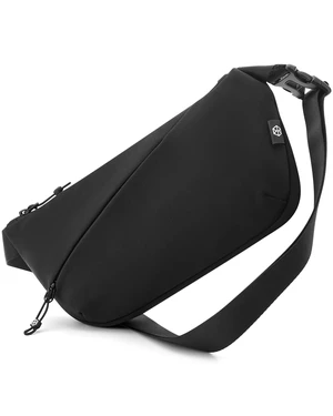 Flux 2L Sling Chest Bag with RFID Blocking Crossbody for Men Women | Water Repellent Lightweight Carrying Waist Fanny Pack for Travel, EDC Minimalist Shoulder Bag,Daily Commute, Hiking, Walking Flux 2L Sling Chest Bag with RFID Blocking Crossbody for Men Women | Water Repellent Lightweight Carrying Waist Fanny Pack for Travel, EDC Minimalist Shoulder Bag,Daily Commute, Hiking, Walking