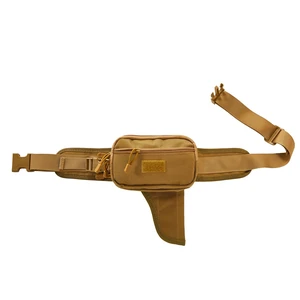 Concealed Carry Fanny Pack, Tactical Waist Bag | Tactical fanny pack with concealed gun holster for running & EDC. CCW waist bag for men and women, Tan Concealed Carry Fanny Pack, Tactical Waist Bag | Tactical fanny pack with concealed gun holster for running & EDC. CCW waist bag for men and women, Tan