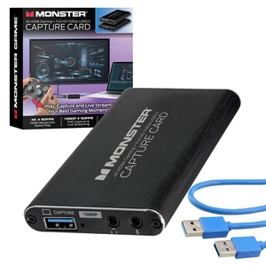 Video Capture Card for Streaming, 4K HDMI Capture Card with 1080P 60FPS Recording, USB 3.0 Game Capture Device, Mic & Headphone Ports for PS5, Xbox, Nintendo Switch, Switch 2 & PC Video Capture Card for Streaming, 4K HDMI Capture Card with 1080P 60FPS Recording, USB 3.0 Game Capture Device, Mic & Headphone Ports for PS5, Xbox, Nintendo Switch, Switch 2 & PC