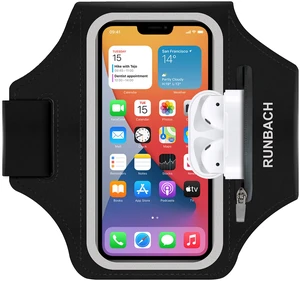 Armband for iPhone 17 Pro Max/16 Pro Max/16 Plus/15 Pro Max/15 Plus/iPhone 14,13,12,11 Pro Max/XS Max,Water Resistant Sport Armband with Zipper Slot for Airpods and Keys (Black) Armband for iPhone 17 Pro Max/16 Pro Max/16 Plus/15 Pro Max/15 Plus/iPhone 14,13,12,11 Pro Max/XS Max,Water Resistant Sport Armband with Zipper Slot for Airpods and Keys (Black)