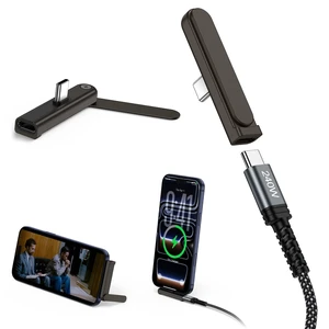 240W USB C to USB C Fast Charging Cable 6FT with Invisible Foldable Holder Stand,Detachable 2-in-1 Sideways Flat Phone Charger with 360° Kickstand,90° Angle Type C Cord for iPhone 17E 17 Pro Max 16E 240W USB C to USB C Fast Charging Cable 6FT with Invisible Foldable Holder Stand,Detachable 2-in-1 Sideways Flat Phone Charger with 360° Kickstand,90° Angle Type C Cord for iPhone 17E 17 Pro Max 16E
