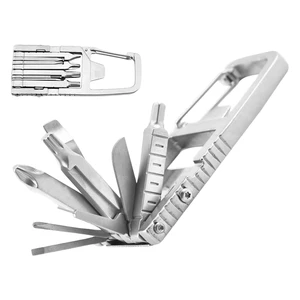 12 in 1 Keychain Multitool Screwdriver Bit, Portable Pocket Multi Tool Set | Alloy Steel Pocket Screwdriver, Folding Bottle Opener Phone Holder & Carabiner for Outdoors Camping Hiking EDC & Emergency 12 in 1 Keychain Multitool Screwdriver Bit, Portable Pocket Multi Tool Set | Alloy Steel Pocket Screwdriver, Folding Bottle Opener Phone Holder & Carabiner for Outdoors Camping Hiking EDC & Emergency