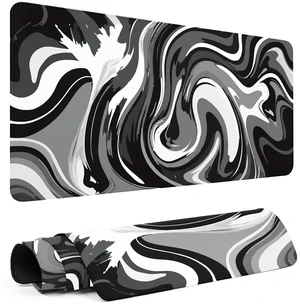 XL Gaming Mouse Pad with Non-Slip Rubber Base Waterproof Desk Mat | Stitched Edges , Smooth Glide, Extended Desk Pad, Fits Keyboard & Mouse, for Gaming and Home Office XL Gaming Mouse Pad with Non-Slip Rubber Base Waterproof Desk Mat | Stitched Edges , Smooth Glide, Extended Desk Pad, Fits Keyboard & Mouse, for Gaming and Home Office