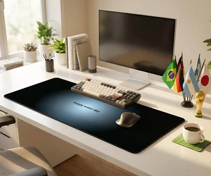 Extended Gaming Mouse Pad 31.5×11.8 inch,Large Desk Mat with Stitched Edges | Waterproof NonSlip Rubber Base Smooth Keyboard Mouse Pad for PC Gamers, Home Office, Desk Protector Extended Gaming Mouse Pad 31.5×11.8 inch,Large Desk Mat with Stitched Edges | Waterproof NonSlip Rubber Base Smooth Keyboard Mouse Pad for PC Gamers, Home Office, Desk Protector