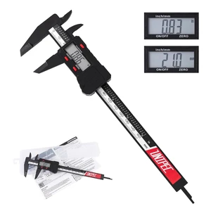 6 inch Digital Caliper Micrometer | ABS Body, LCD Screen, Auto-Off Feature, Inch and Millimeter Conversion, Accurate Measurements 6 inch Digital Caliper Micrometer | ABS Body, LCD Screen, Auto-Off Feature, Inch and Millimeter Conversion, Accurate Measurements