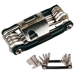 17 in 1 Bike Multi Tool Kit with Chain Breaker Ergonomic And Lightweight MTB Bike Repair Kit Motorcycle Accessories Stainless Steel 17 in 1 Bike Multi Tool Kit with Chain Breaker Ergonomic And Lightweight MTB Bike Repair Kit Motorcycle Accessories Stainless Steel