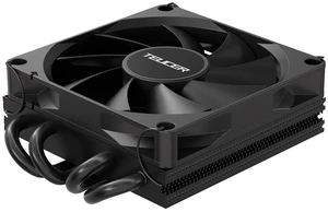 TEUCER TE-37 37mm Height ITX CPU Cooler, 4 Heat Pipes 92mm PWM Fan Low Profile Air Cooler for Mini PC TEUCER TE-37 37mm Height ITX CPU Cooler, 4 Heat Pipes 92mm PWM Fan Low Profile Air Cooler for Mini PC
