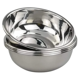 18/10 Stainless Steel Nesting Mixing Bowls for Meal Prep, Set of 4 | Nesting, For Mixing, Serving, Baking 18/10 Stainless Steel Nesting Mixing Bowls for Meal Prep, Set of 4 | Nesting, For Mixing, Serving, Baking