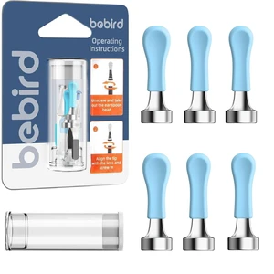 Ear Wax Removal Tool Replacement Tips, 6 pcs for Wet/Dry Earwax Cleaning, Original Ear Cleaner Camera Tips for Bebird Earsight Plus series/30S/R1/X17 Pro/D3 Pro etc Ear Wax Removal Tool Replacement Tips, 6 pcs for Wet/Dry Earwax Cleaning, Original Ear Cleaner Camera Tips for Bebird Earsight Plus series/30S/R1/X17 Pro/D3 Pro etc