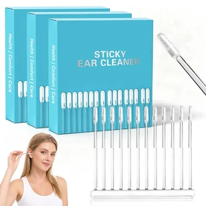 72 Pcs Sticky Ear Cleaning Stick,Reusable Earwax Removal Adhesive Swabs | Sticky Earwax Removal Sticks with Soft Rubber Head,Gentle Ear Cleaner, Washable Portable Ear Cleaning Tools for All Ages 72 Pcs Sticky Ear Cleaning Stick,Reusable Earwax Removal Adhesive Swabs | Sticky Earwax Removal Sticks with Soft Rubber Head,Gentle Ear Cleaner, Washable Portable Ear Cleaning Tools for All Ages