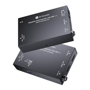 AV Access 4K60Hz HDMI & USB KVM Extender Over Cat6/6A/7 Upto 230ft, HDR10 AV Access 4K60Hz HDMI & USB KVM Extender Over Cat6/6A/7 Upto 230ft, HDR10