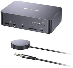 AV Access iDock X20 Dual USB C KVM Docking Station 2 Laptops Switch AV Access iDock X20 Dual USB C KVM Docking Station 2 Laptops Switch