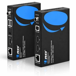 OREI 4K HDBaseT HDMI Extender USB KVM 330ft Cat6 4K60 HDCP 2.3 OREI 4K HDBaseT HDMI Extender USB KVM 330ft Cat6 4K60 HDCP 2.3