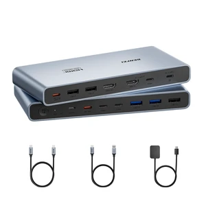 BENFEI USB-C+HDMI KVM Switch 1 Monitor 2 Computers 4K@60Hz, with 100W PD in & 18W PD Out, 2XUSB-C & 2XUSB 3.0 & 3XUSB 2.0 for Keyboard Mouse Printer Webcam, with Desktop Controller BENFEI USB-C+HDMI KVM Switch 1 Monitor 2 Computers 4K@60Hz, with 100W PD in & 18W PD Out, 2XUSB-C & 2XUSB 3.0 & 3XUSB 2.0 for Keyboard Mouse Printer Webcam, with Desktop Controller