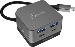 j5create Flexible Ports USB-C 4K144 HDMI Hub - Cube (JCD361) j5create Flexible Ports USB-C 4K144 HDMI Hub - Cube (JCD361)