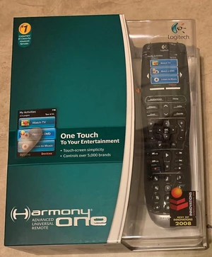 Logitech Harmony One Universal Remote with Color Touch Screen - OLD MODEL Logitech Harmony One Universal Remote with Color Touch Screen - OLD MODEL