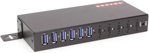 Gearmo 10 Port USB Hub, 6 USB-A & 4 USB-C, USB 3.2 Hub (GM-HU310CA) Gearmo 10 Port USB Hub, 6 USB-A & 4 USB-C, USB 3.2 Hub (GM-HU310CA)