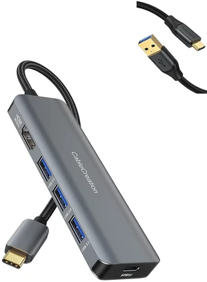 CableCreation 8K HDMI USB C Hub Bundle with Short USB to USB C Cable 1.6FT CableCreation 8K HDMI USB C Hub Bundle with Short USB to USB C Cable 1.6FT