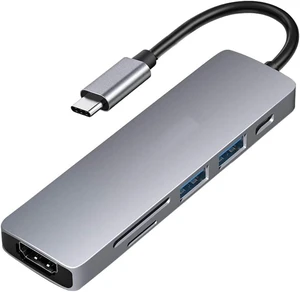 7-in-1 USB-C to 4K HDMI Adapter PD Port Compatible with iPad Pro 11,13 (2025) / iPad Air 11,13 (2026) - HDTV Adapter Charger Port MicroSD Slot TV Video Hub Type-C 7-in-1 USB-C to 4K HDMI Adapter PD Port Compatible with iPad Pro 11,13 (2025) / iPad Air 11,13 (2026) - HDTV Adapter Charger Port MicroSD Slot TV Video Hub Type-C