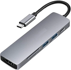 7-in-1 USB C to 4K HDMI Adapter PD Port HDTV Adapter Compatible with Samsung Galaxy Tab S9 11", Charger Port MicroSD Slot TV Video Hub Type-C Projector Converter 7-in-1 USB C to 4K HDMI Adapter PD Port HDTV Adapter Compatible with Samsung Galaxy Tab S9 11", Charger Port MicroSD Slot TV Video Hub Type-C Projector Converter
