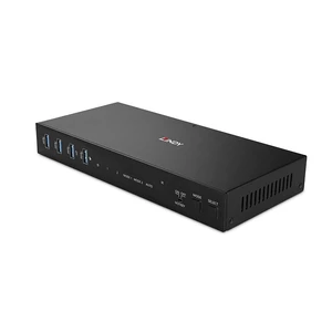 Lindy 39314 USB 3.0 KVM Switch, Dual Head HDMI 4K60 Dual Port Lindy 39314 USB 3.0 KVM Switch, Dual Head HDMI 4K60 Dual Port