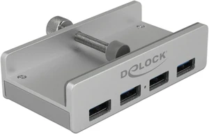 Delock 64046 External USB 3 4 Port Hub with Locking Screw Delock 64046 External USB 3 4 Port Hub with Locking Screw